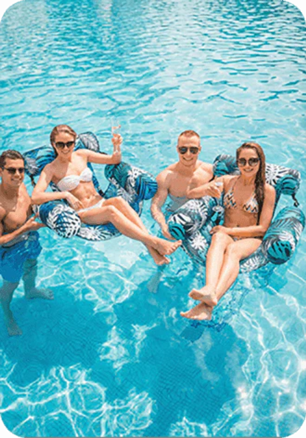 🏊LAST DAY 50% OFF!💺Inflatable Floating Chair – Comfortable, Stable & Perfect