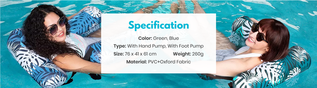 🏊LAST DAY 50% OFF!💺Inflatable Floating Chair – Comfortable, Stable & Perfect